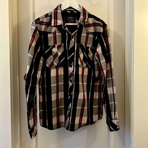 Men’s Heritage 1981 plaid flannel shirt.